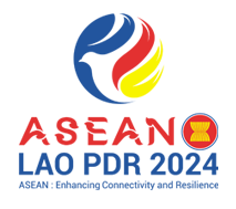 Asean Lao PDR 2024 logo