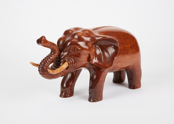 Elephant Wooden Miniature